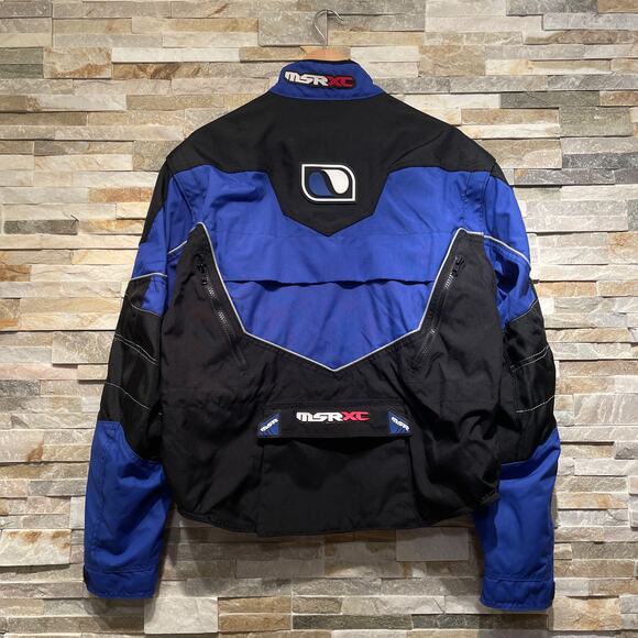 MSR Trans-JAK Motocross Jacket Men’s M | Blue Black Racing, NWOT Perfect Gift - Picture 2 of 16